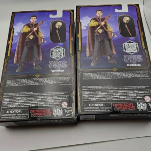 2 x Dungeons & Dragons Honor Among Thieves Golden Archive SIMON 6" Figure New - Picture 2 of 6